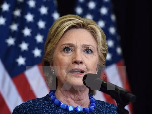 Ứng viên Tổng thống Mỹ Hillary Clinton. (Nguồn: AFP/TTXVN)
