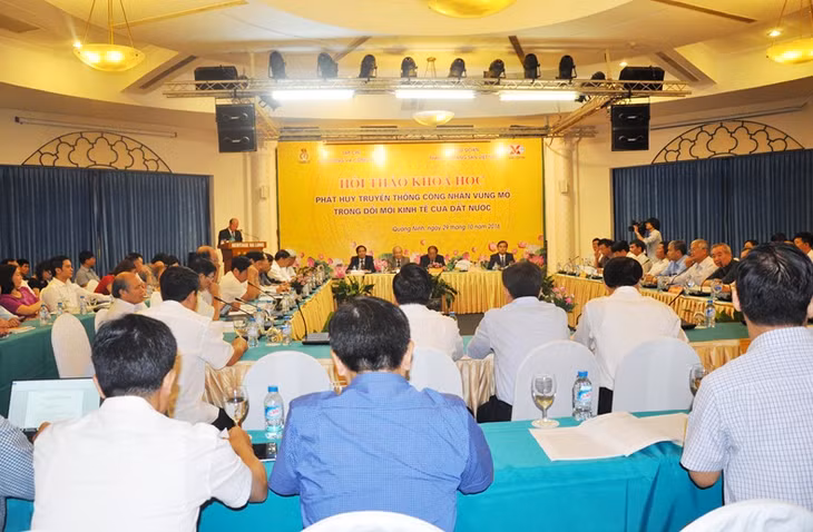 Quang cảnh hội thảo.