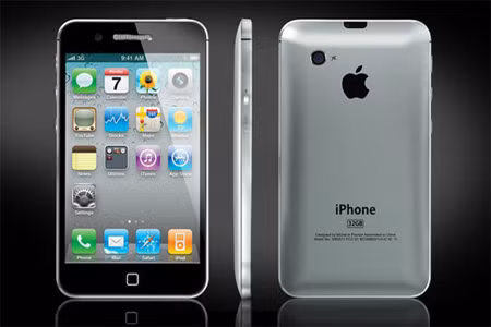 Ý tưởng điện thoại iPhone 5. Ảnh: Midsailors Studio.