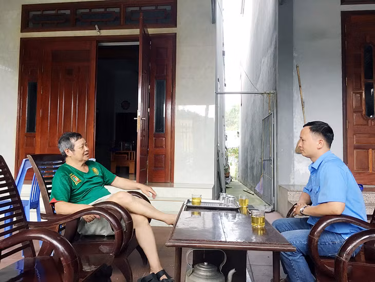 Ông Bùi Như Khuê, tổ 5, khu 4, phường Mông Dương, TP Cẩm Phả, một trong 23 hộ dân thuộc diện di dời khỏi nơi sạt lở, nguy hiểm đã có cuộc sống ổn định tại nơi ở mới.