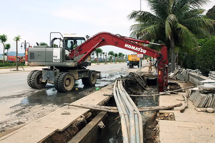 Cùng với đó, TP Hạ Long chỉ đạo các đơn vị liên quan tích cực khơi thông hệ thống cống rãnh trên địa bàn, đảm bảo tiêu thoát nước trong mùa mưa.