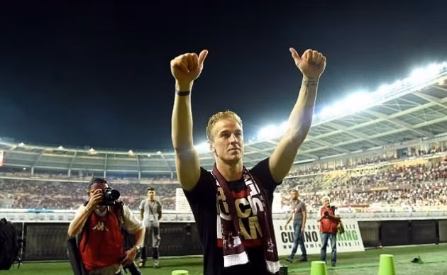  Joe Hart trong màu áo Torino.