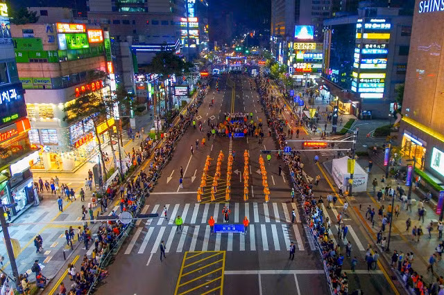 Thành phố Cheonan nằm cách thủ đô Seoul của Hàn Quốc 83,6 km, với khí hậu dễ chịu và cảnh quan xinh đẹp. Bạn có thể tới Cheonan từ Seoul bằng tàu KTX hoặc xe bus. Ảnh: Dunialifestyle.