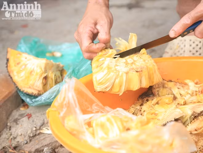  ... và cả những múi mít quê chín vàng thơm phức 
