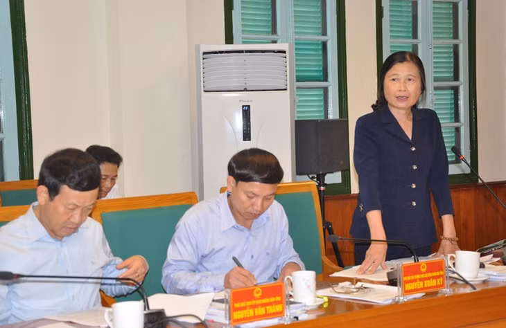Đồng chí Đỗ Thị Hoàng, Phó Bí thư Thường trực Tỉnh ủy