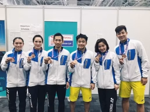  Cầu lông Việt Nam thi đấu thành công ở nhóm II Sudirman Cup. Ảnh: Internet.