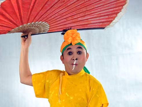 NSƯT Xuân Hinh nổi tiếng với vai hề Cu sứt. Ảnh: TL