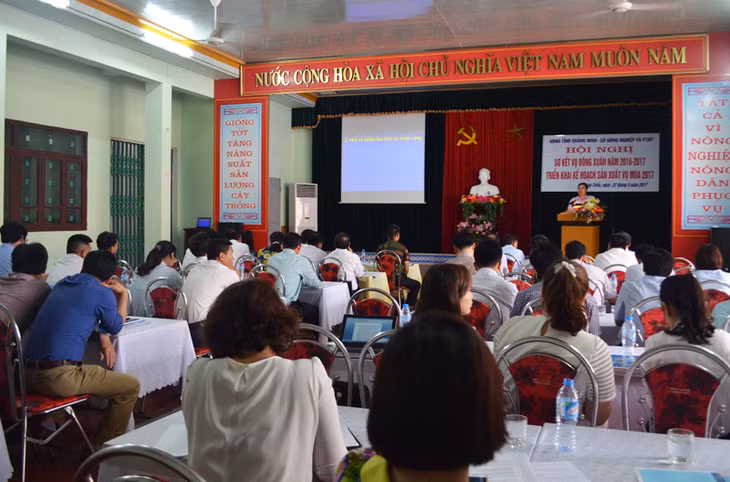 Hội nghị sơ kết vụ Đông Xuân 2016 - 2017