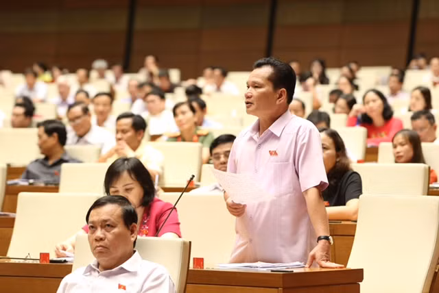 Đại biểu Bùi Sỹ Lợi (tỉnh Thanh Hóa). Ảnh: VGP/Nhật Bắc