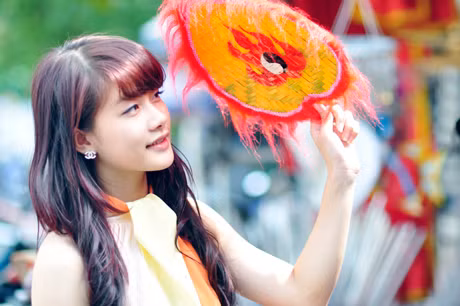 Tạo dánh điệu đà.