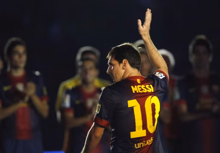 Messi "hạnh phúc" hơn Ronaldo? - Ảnh: Getty