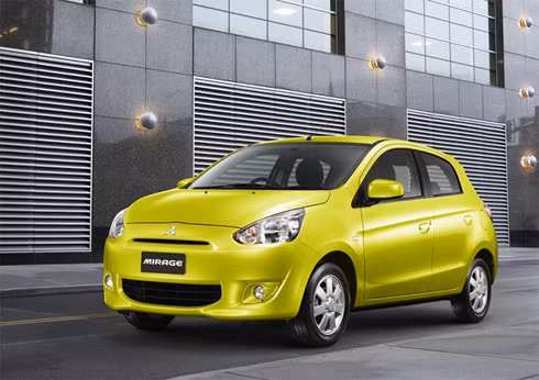 Mitsubishi Mirage sắp được bán ra ở Việt Nam.