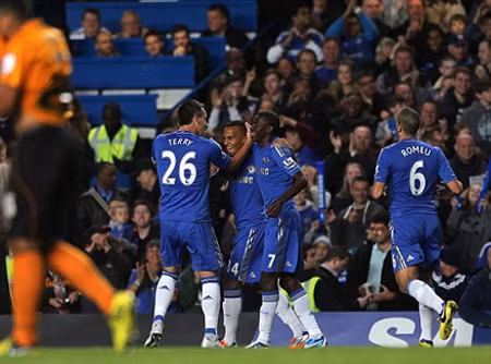 Chưa đầy 10 phút Chelsea đã có 2 bàn thắng