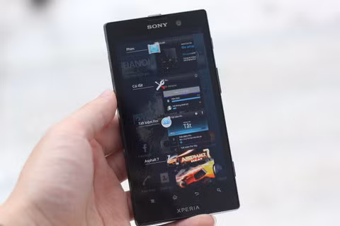 Xperia Ion là mẫu smartphone có màn hình lớn nhất của Sony, được công bố từ đầu năm tại triển lãm công nghệ CES 2012.