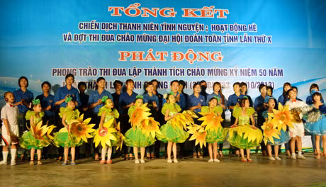 Tỉnh Đoàn phát động phong trào thi đua chào mừng 50 năm ngày thành lập tỉnh