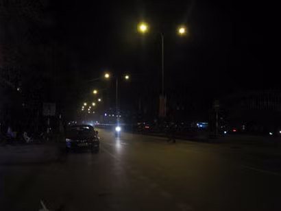 Đường phố TP Hạ Long tắt đèn hưởng ứng Giờ trái đất (Ảnh minh họa)