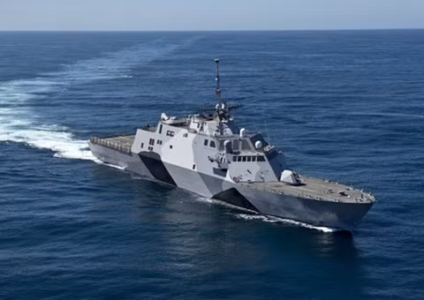 Chiếc USS Freedom thuộc dòng LCS là lá bài chiến lược của hải quân Mỹ - Ảnh: US Navy