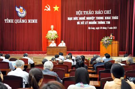 Quang cảnh hội thảo 