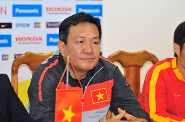 HLV Hoàng Văn Phúc cho rằng đội tuyển Việt Nam thua vì thiếu may mắn. Ảnh: Thùy Chi