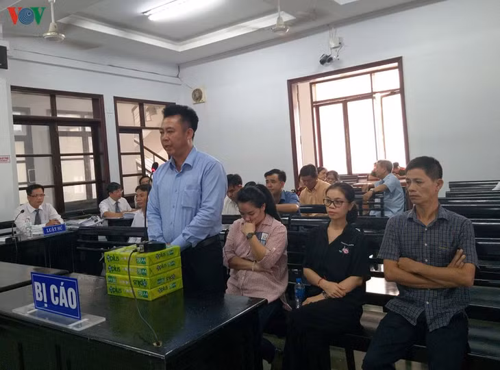  Bị cáo Đinh Tiến Sử tại phiên xét xử của TAND TP Nha Trang.
