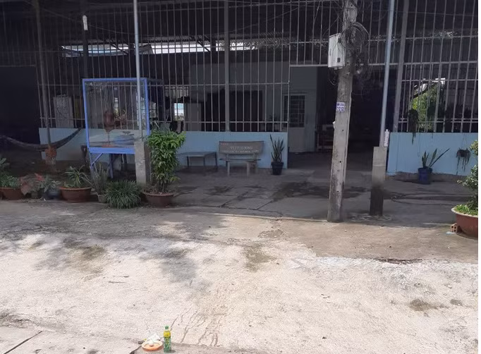  Hiện trường nơi xảy ra vụ án.
