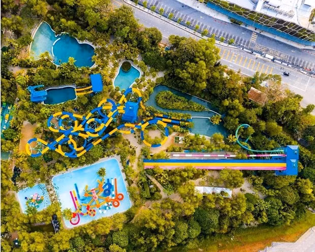 Quang cảnh công viên Penang Escape nhìn từ trên cao. (Nguồn: Penang)