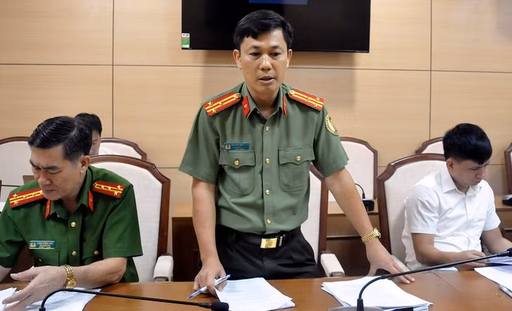 Đại diện Công an tỉnh tham gia Dự án Luật.