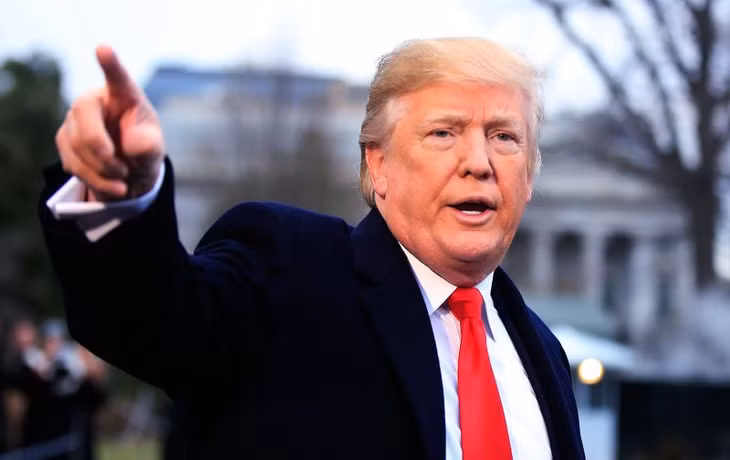 Tổng thống đương nhiệm Donald Trump. Ảnh: Reuters