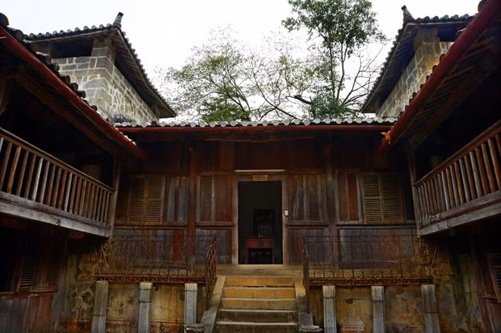 Kiểu Nhà Vương độc đáo ở Hà Giang.