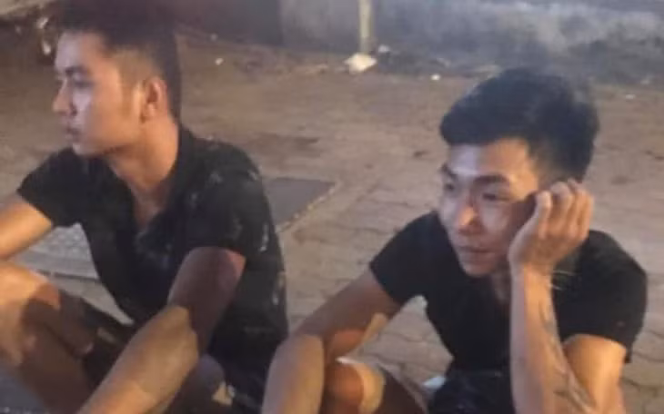 Hai đối tượng nghi sát hại nam sinh lái xe Grab.