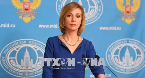 Người phát ngôn Bộ Ngoại giao Nga Maria Zakharova. Ảnh: TASS/TTXVN