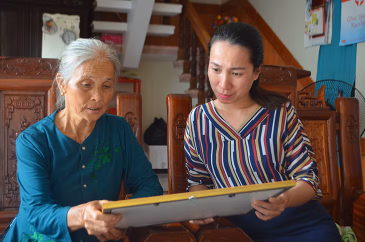 Bà Nguyễn Thị Đặng, thôn Làng Nhội, xã Đông Hải, huyện Tiên Yên 