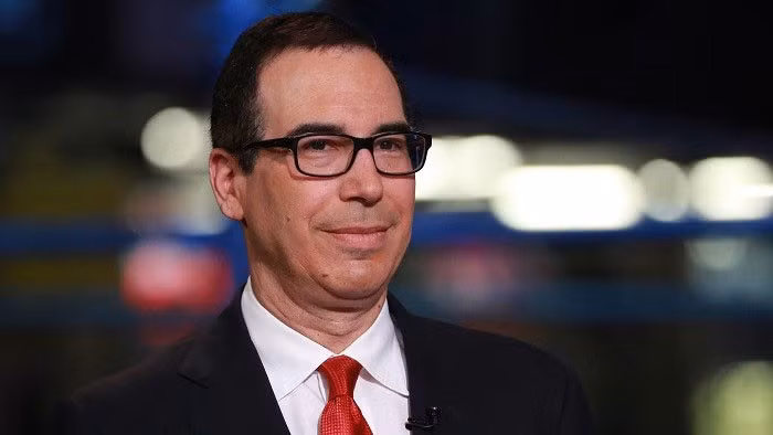 Bộ trưởng Tài chính Mỹ Steven Mnuchin. Ảnh: NBC