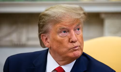 Tổng thống Trump họp báo tại Nhà Trắng hôm 16/9. Ảnh: Reuters.