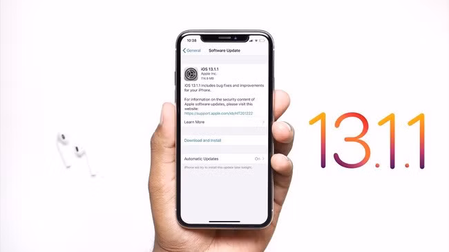 Người dùng đã có thể cập nhật lên iOS 13.1.1