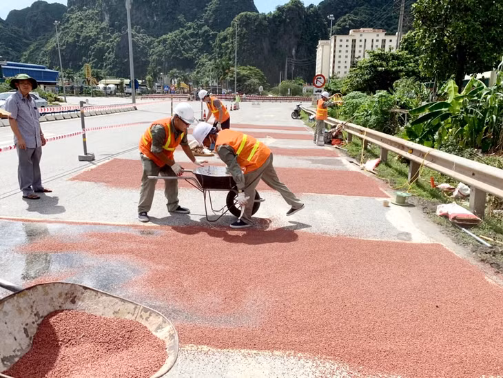 Trong quá trình thi công, công trình đều có sự hướng dẫn, giám sát của các chuyên gia Nhật Bàn và trường ĐH Công nghệ GTVT.