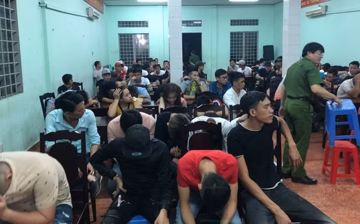  Qua test nhanh có 145 đối tượng dương tính với ma túy.