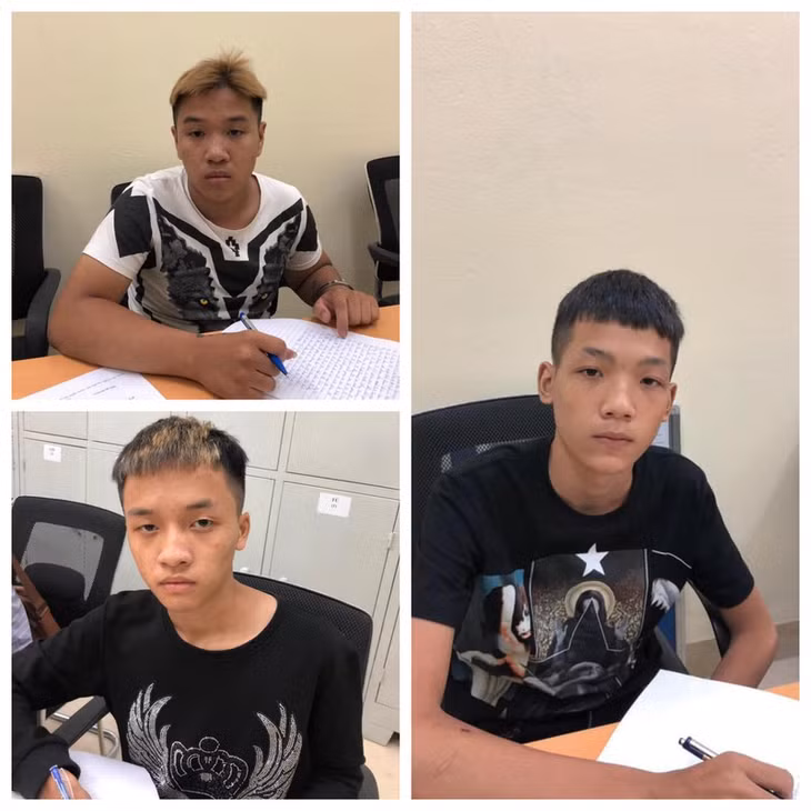  Nhóm cướp nhí bị bắt giữ.