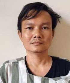 Phùng Hải Nam tại cơ quan Công an TP Hạ Long.