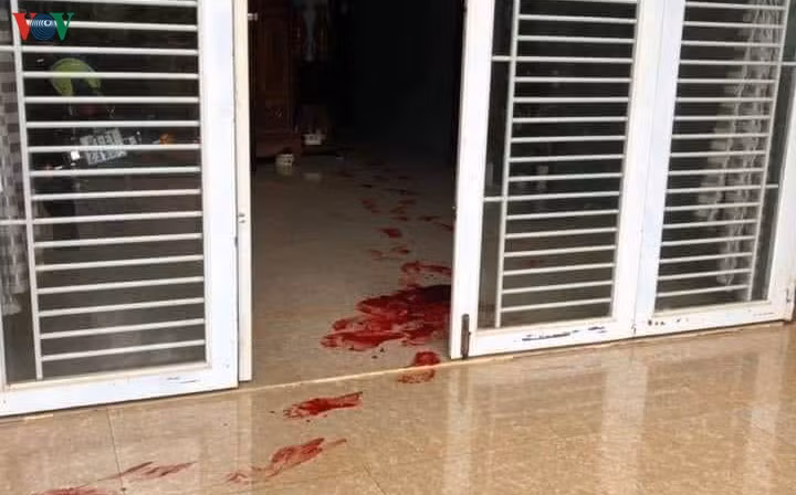 Hiện trường vụ án (Ảnh: CTV)