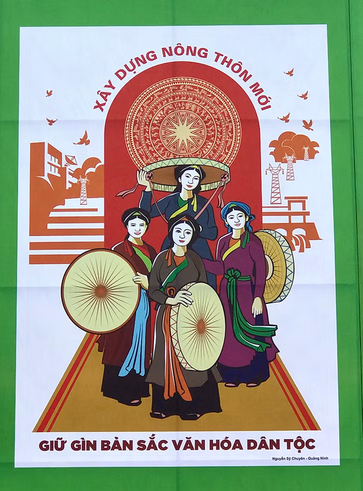 Ảnh tranh cổ động Thanh Thủy