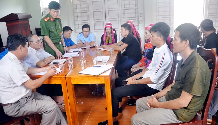 Lãnh đạo Công an huyện Ba Chẽ luôn gần dân, sát dân, lắng nghe tâm tư nguyện vọng của dân và kịp thời giải quyết các vấn đề liên quan đến ANTT ngay tại cơ sở.