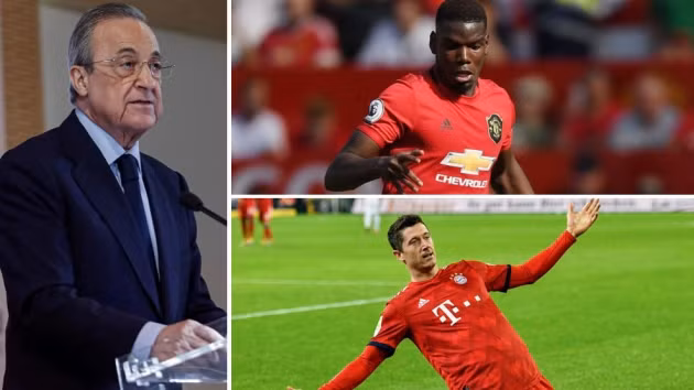  Chủ tịch Perez thừa nhận không thể mua Pogba.