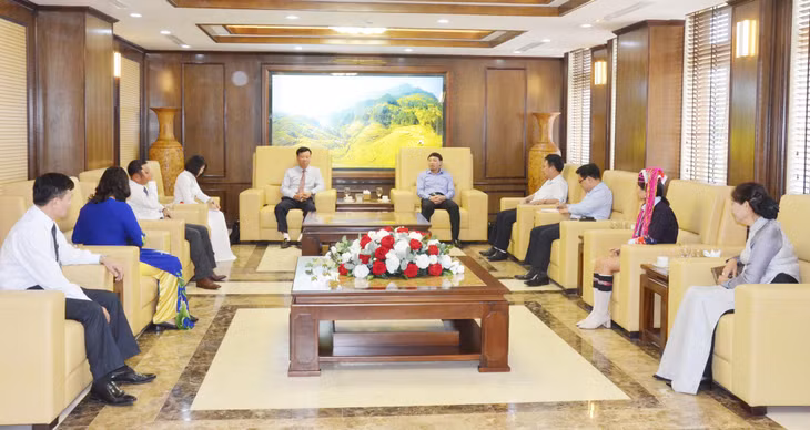 Quang cảnh buổi gặp mặt.