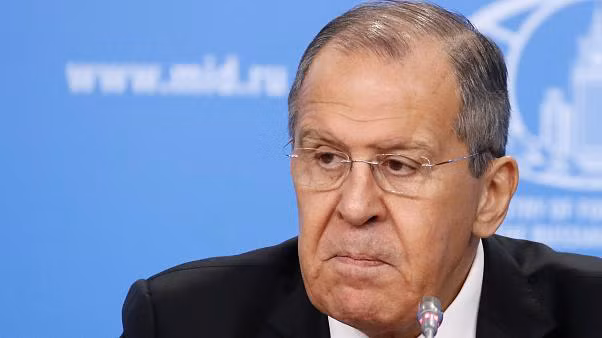 Ngoại trưởng Nga Lavrov. Ảnh: Euronews.