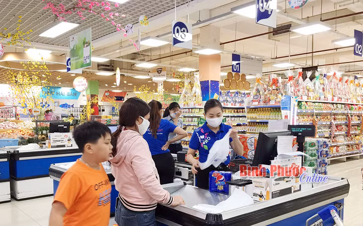 Siêu thị Co.opmart Đồng Xoài là một trong những trung tâm thương mại lớn của tỉnh hiện nay