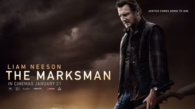 Phim 'The Marksman' tiếp tục đứng đầu danh sách các bộ phim ăn khách nhất tại thị trường Bắc Mỹ. (Nguồn: Medium.com)