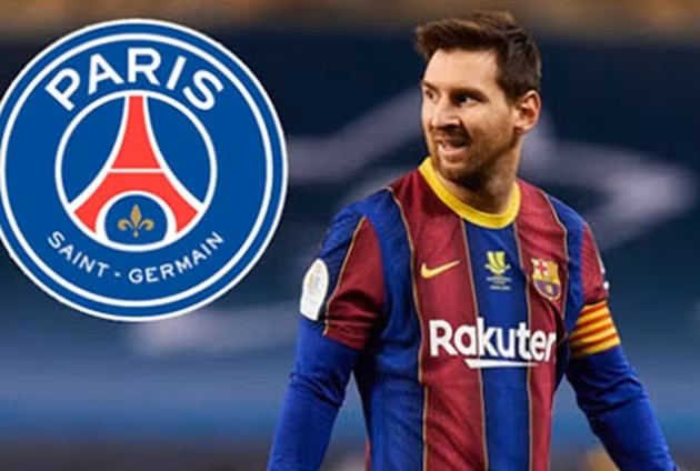  Messi có khả năng gia nhập PSG.