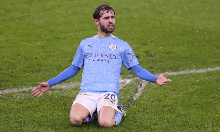 Bernardo Silva là người hùng của Man City. (Ảnh: Getty)