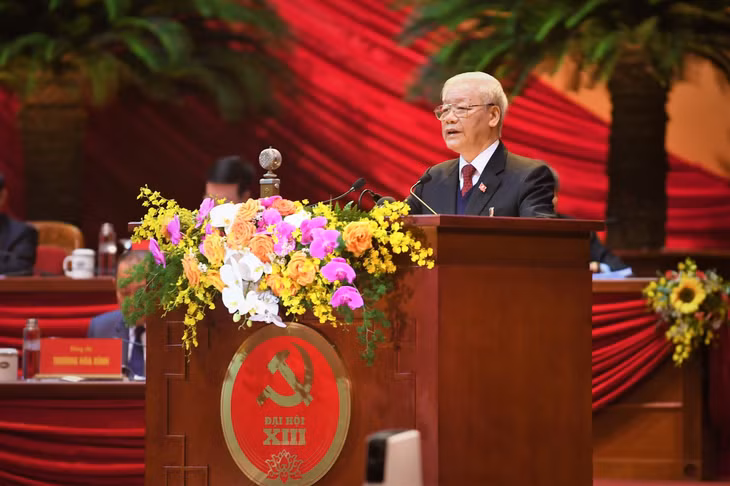 Tổng Bí thư, Chủ tịch nước Nguyễn Phú Trọng. Ảnh VGP